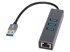 BLOW USB-C mrežna kartica RJ45 + 3× USB K-06