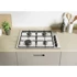 CANDY Plinska ploča za kuhanje Smart CHW6LBX/4U inox, ugradbena, 60 cm, 4 zone