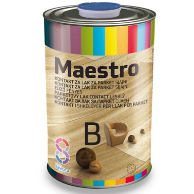 CHROMOS SVJETLOST Lak za parket Maestro kontakt sjajni 1L