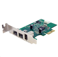 STARTECH Sučeljna kartica PEX1394B3LP, PCIe na IEEE 1394/FireWire, 0,8 Gbit/s