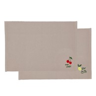 SÖDAHL Pamučan podmetač 2 kom 33x48 cm Bistro 