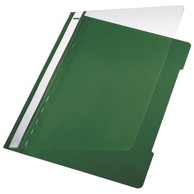 LEITZ Fascikl s euro mehanikom pvc A4 41910155, zeleni