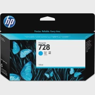 HP Tinta DesignJet 728, 130 ml, cijan