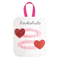 ROCKAHULA Špangice za kosu Love Heart Glitter 5219
