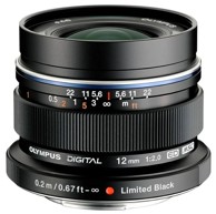 OLYMPUS Objektiv M.Zuiko Digital ED 12mm f/2.0, crni