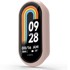 GS Zaštitna maskica s kaljenim staklom za Xiaomi Smart Band 8/9, ružičasta