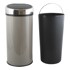 MSV Smeđe-siva željezna kanta za smeće na dodir 30 l