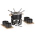 KELA Set za fondue Fondi KL-10068, crna
