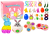 Set igračaka Easter Fidget Toys anti-stress, 29 dijelova, višebojno