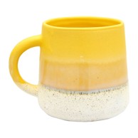 SASS & BELLE Žuta šalica od kamenine 360 ml Mojave 