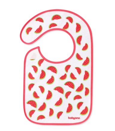 BABYONO Podbradak istraživač okusa, lubenica