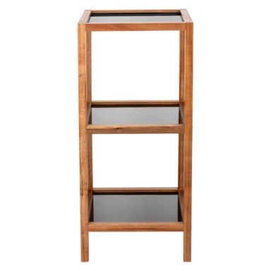 WENKO Kupaonska polica, 36x79 cm, staklena