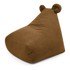 SLOWDOWN Smeđa vreća za sjedenje od bouclé tkanine Snug 80 Bear