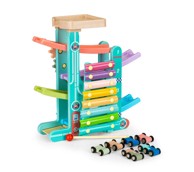 Drveni tobogan staza, 6 autića, ksilofon