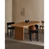 KAVE HOME Blagovaonski stol u dekoru hrasta 100x240 cm Nealy 