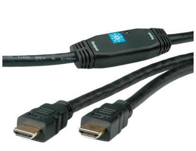 ROLINE HDMI kabel sa mrežom, HDMI M - HDMI M, 30m