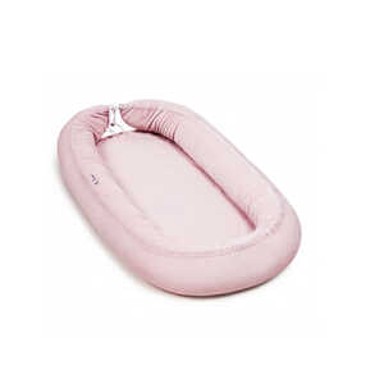 SUPERMAMI Baby gnijezdo Velur, roza, roza