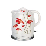 FEEL MAESTRO Keramičko kuhalo Flowers Mr-066 1,5 l 1500 W, crveno-bijelo