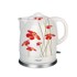 FEEL MAESTRO Keramičko kuhalo Flowers Mr-066 1,5 l 1500 W, crveno-bijelo