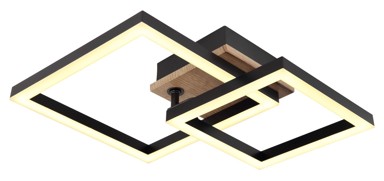 GLOBO Stropna lampa LED 15 W, 1550 lm, 3000 K, BARD