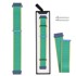 GLACIERX Univerzalni najlonski remen Grip Strap s čičak trakom za pametni sat, 22 mm, zeleno-žuto-plavi