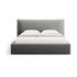MILO CASA Tapecirani bračni krevet Elio 140x200 cm s podnicom i prostorom za pohranu, sivi