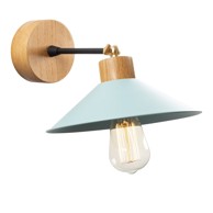 OPVIQ LIGHTS Tirkizna/u prirodnoj boji zidna lampa ø 24 cm Manavgat 