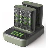 GP Docking stanica ReCyko M452 8-Postavni LCD Model + 4x AA NiMh 2600mAh