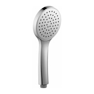 SAPHO Plastična ručka za tuš u sjajno srebrnoj boji ø 10 cm