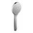 SAPHO Plastična ručka za tuš u sjajno srebrnoj boji ø 10 cm