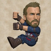 NECA Scalers Figura Avengers Infinity War Captain America