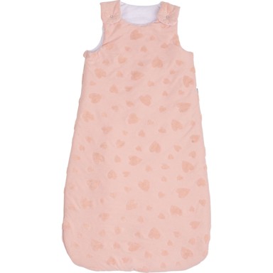 BUBABA BY FREEON Vreća za spavanje zimska 6–24 mj, srca, ružičasta  