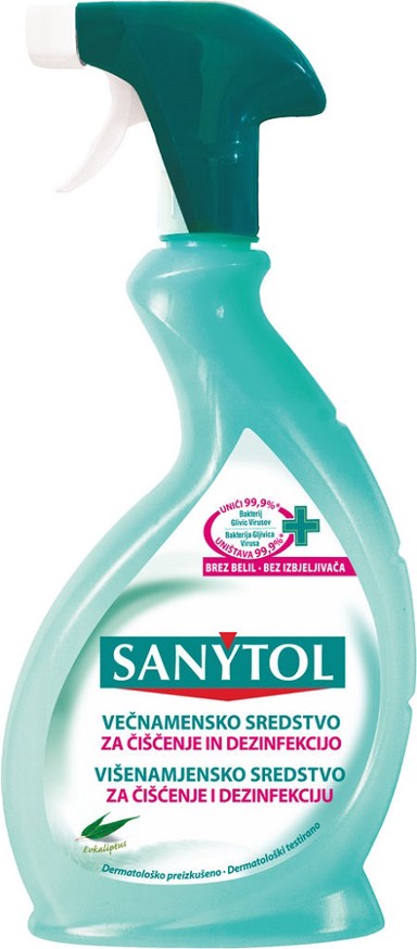 SANYTOL Sredstvo za višenamjensko čišćenje i dezinfekciju 500 ml