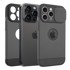 OVERBOARD Futrola za Apple iPhone 15 Pro, MagProtect Cam Slider za MagSafe + kaljeno staklo, crna