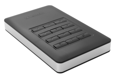 VERBATIM Eksterni tvrdi disk Store n Go, 1TB, Secure Portable, USB 3.1