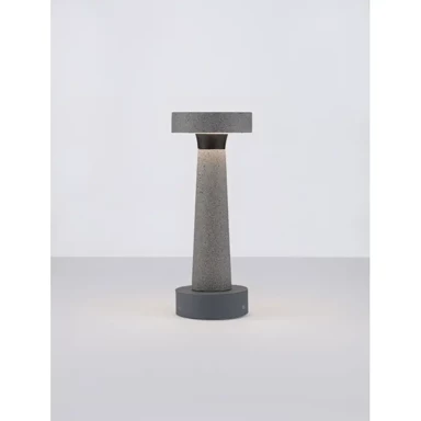CRAM Vanjska stajaća LED lampa NL9540241, 5W, 580 lm, IP65, 3000 K, cement, siva