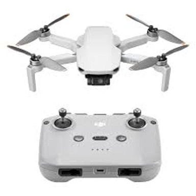 DJI Dron MAVIC MINI 4K, 4K kamera, 3-axis gimbal, vrijeme leta do 31min, upravljanje daljinskim upravljačem, sivi