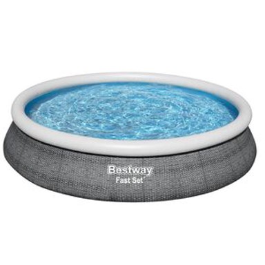 BESTWAY Bazen na napuhavanje s filter pumpom, 457 x 84 cm