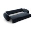 COSMOPOLITAN DESIGN Tamno plava sklopiva/s prostorom za odlaganje sofa od šenila 262 cm Tonale, 262x105x88 cm