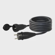 COMMEL 0645 kprodužni kabel s utikačem 16a 250v 3500 w 10m ip44