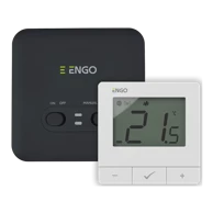 ENGO Sobni termostat E20IW WIFI, bijeli, bežični set