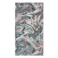 FLAIR RUGS Sivi/tirkizni tepih 240x340 cm Marbled 