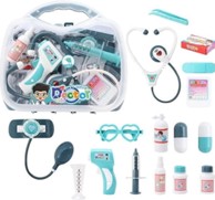 Doktorski pribor u koferu, mali doktor, svjetlosni i zvučni efekti