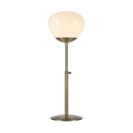 Stolna lampa Rise, E27, antik/bijela