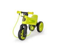 FUNNY WHEELS Tricikl Super Sport 2u1 neon zelena