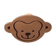  LIND DNA Smeđa željezna zidna kuka Monkey Dot Nupo