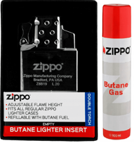 ZIPPO Uložak 1 jet uložak za žarenje + zippo plin 100 ml pribor