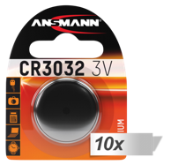 ANSMANN Baterija CR3032 3V, 10x1
