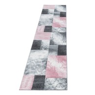 AYYILDIZ CARPETS Ružičasta/siva staza 80x300 cm Hawaii 