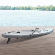 SUP daska za veslanje, 320 x 76 x 15 cm, siva